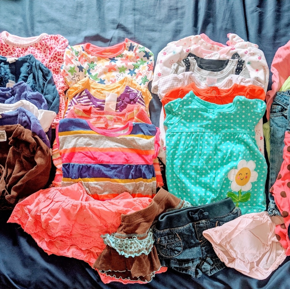 3-6m girls clothing bundle
